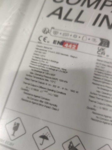 1099413-9 3 st Radiatorer Henrad Compact All In 500x1100 mm