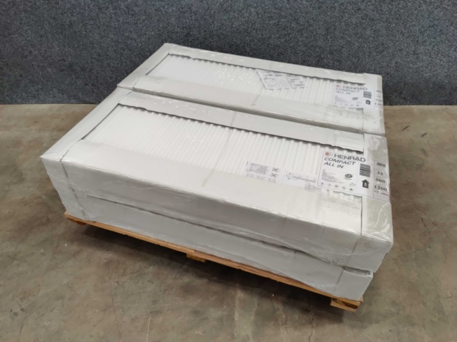 1099414-1 4 st Radiatorer Henrad Compact All In 33 500x1200 mm