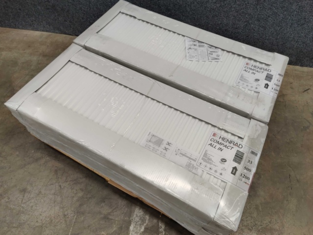 1099414-2 4 st Radiatorer Henrad Compact All In 33 500x1200 mm