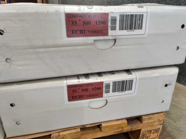 1099414-4 4 st Radiatorer Henrad Compact All In 33 500x1200 mm