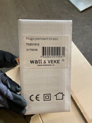 898462-3 12 Lamps from Watt and wick