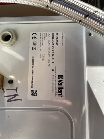 898477-3 Electric boiler Vaillant Eloblock VE 9 KW