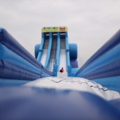 1112659-3 Europe's largest inflatable water slide
