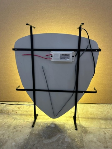 1112663-3 Lamborghini neon sign 60x53 cm