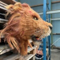 1112680-1 Artificial Lion Head