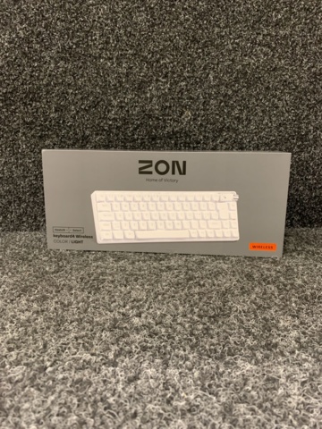 1089340-3 Trådlöst tangentbord ZON - Home of Victory keyboard4 Wireless light