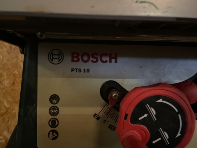 898497-5 Bosch PTS 10 Table saw