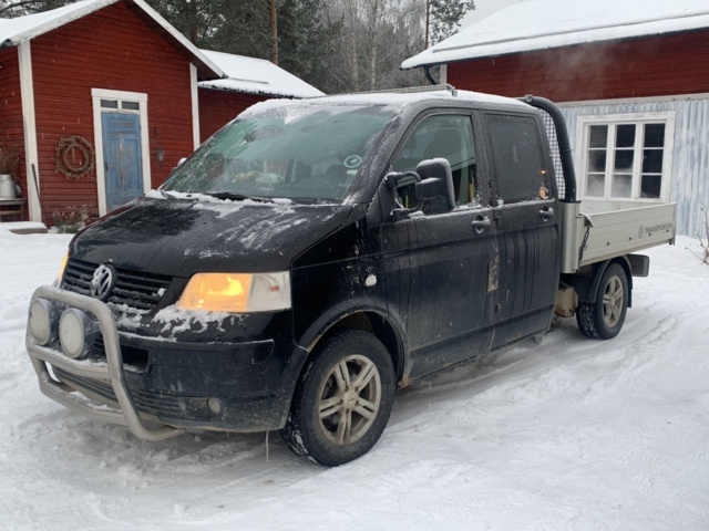 993403-1 Volkswagen Transporter Chassis Double cab 2.5 TDI (spare parts car/registered abroad)