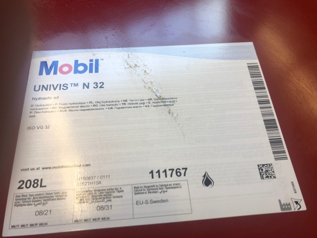 1035770-2 Hydraulic oil 200 l. SHS 32 ISO VG 32