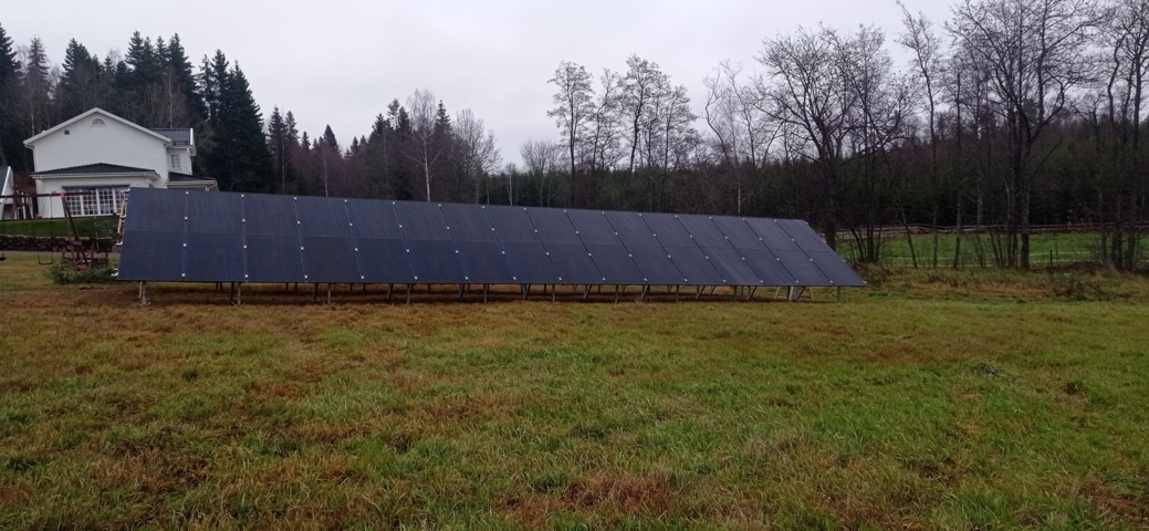 1109785-1 Solar cell package 50 kw ground stand with 122 solar cells and inverter