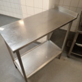 1112604-4 Relief bench in stainless steel