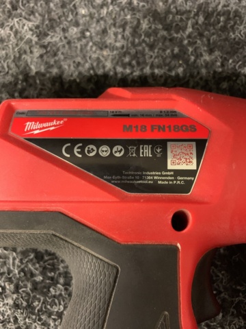 1101433-8 Submersible pistol Milwaukee M18 FN18GS