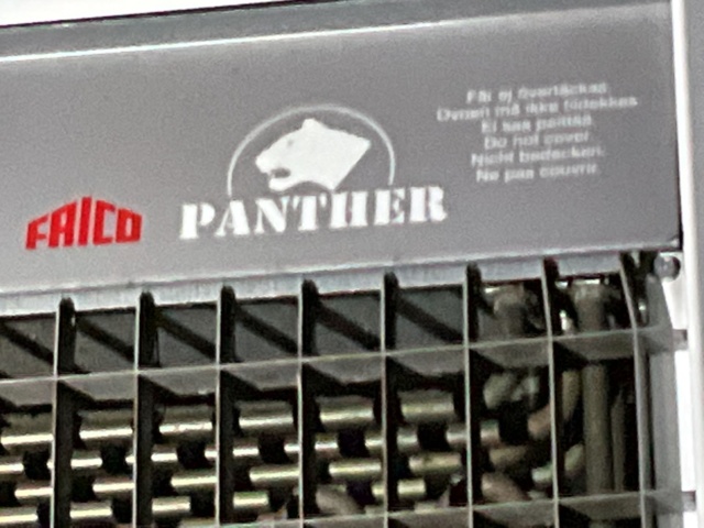 1061795-4 Fan heater Panther Frico