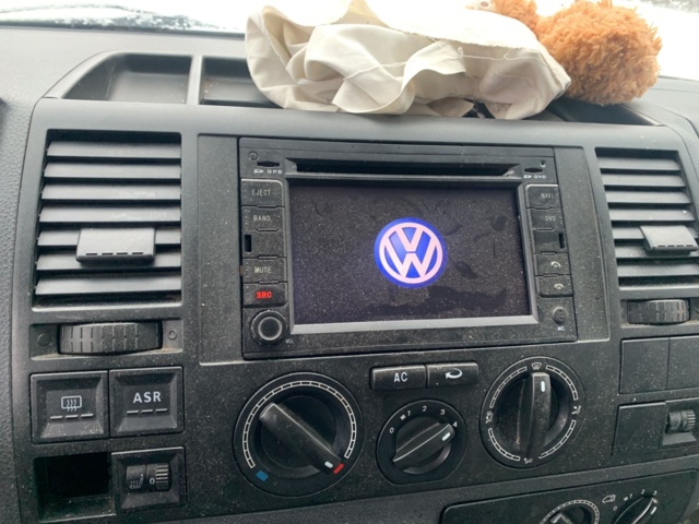 993403-27 Volkswagen Transporter Chassis Double cab 2.5 TDI (spare parts car/registered abroad)