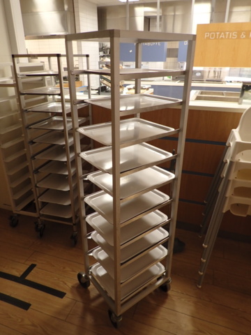 1112643-3 3 tray trolleys