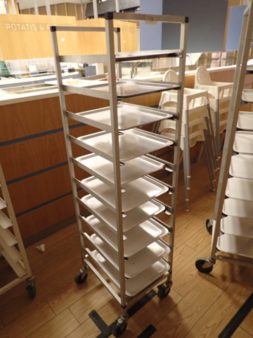 1112643-6 3 tray trolleys