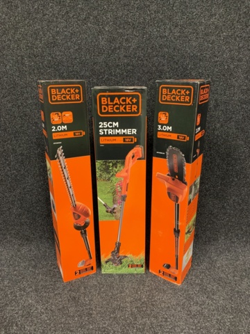 1101463-1 Trädgårdspaket Black & Decker