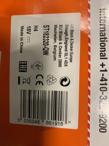 1101463-5 Trädgårdspaket Black & Decker