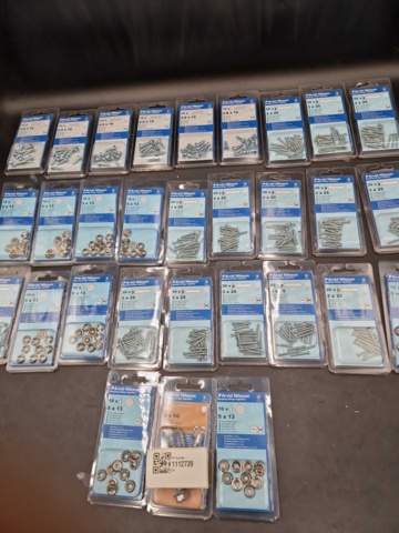 1112739-1 Assortment with screw/decorative washer - Shipping included