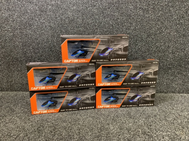 1099609-2 5 st Helikoptrar radiostyrda