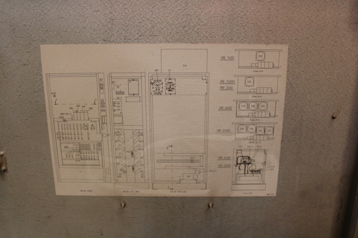1113707-11 Industrial robot ABB IRB 6400 2.4 / 150
