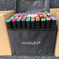 1099762-4 3 bags with 80 double-sided colored markers/pencils in each bag