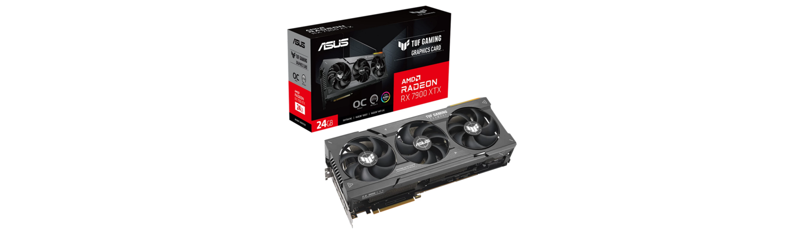 1089549-2 Grafikkort ASUS Radeon RX 7900 XTX 24GB TUF Gaming OC