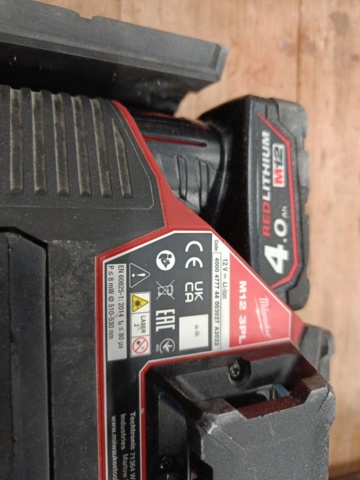 999690-7 Cross laser Green Milwaukee M12 3PL