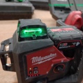 999690-10 Cross laser Green Milwaukee M12 3PL