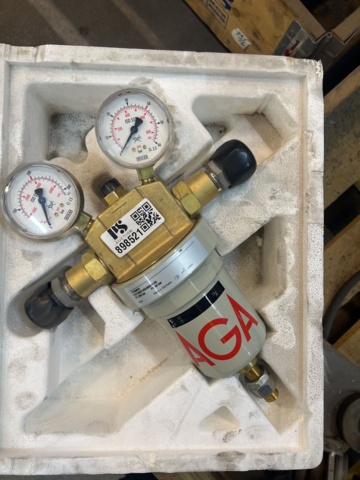 Aga gas clock - PS Auction - We value the future - Largest in net auctions