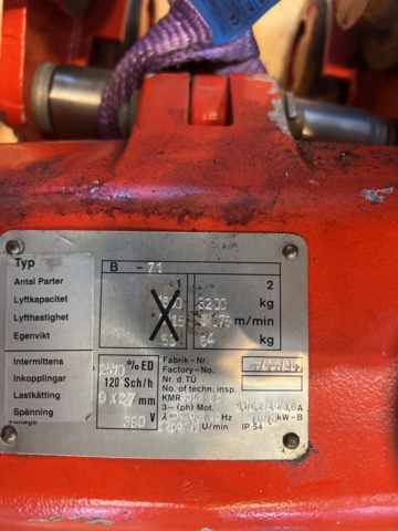 898526-4 Telefer 3.2Ton