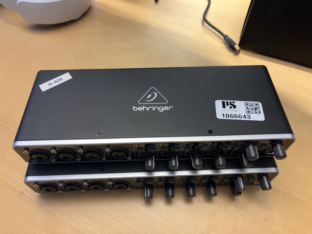 1066643-3 Sound card Behringer U-Phoria UMC404HD 2 pieces