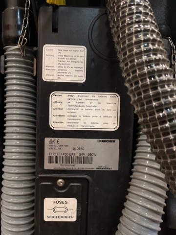 1068695-13 Scrubber Kärcher, BD 450 BAT