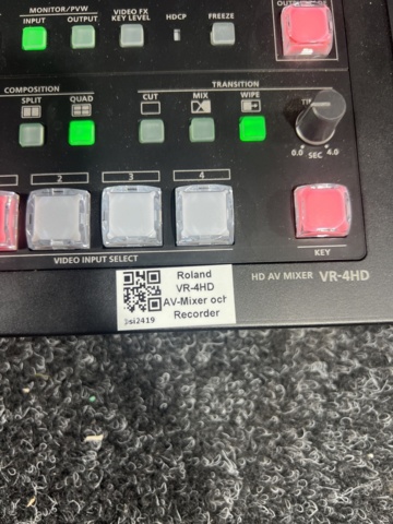 1051360-3 Roland VR-4HD AV-Mixer and Recorder