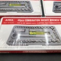 1114486-3 5 pcs 40-piece Aiwa ratchet socket wrench set (1015XR) - Shipping included