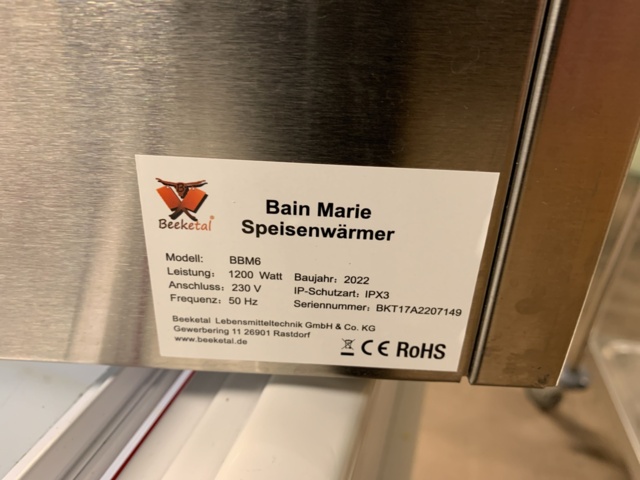 993425-4 Water bath Beeketal BBM6