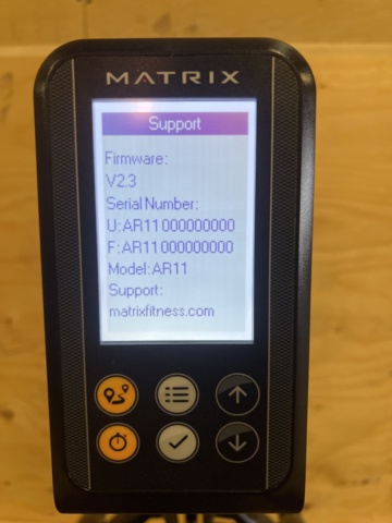 1051365-6 Rowing machine Matrix ROWER-02 - 2019