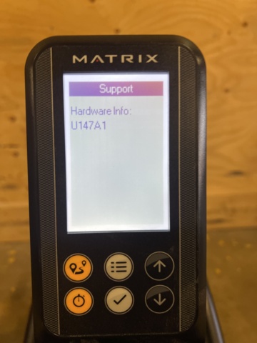 1051366-8 Rowing machine Matrix ROWER-02 - 2019