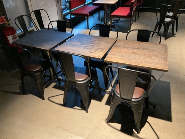 1061815-3 Restaurant furniture tables and chairs