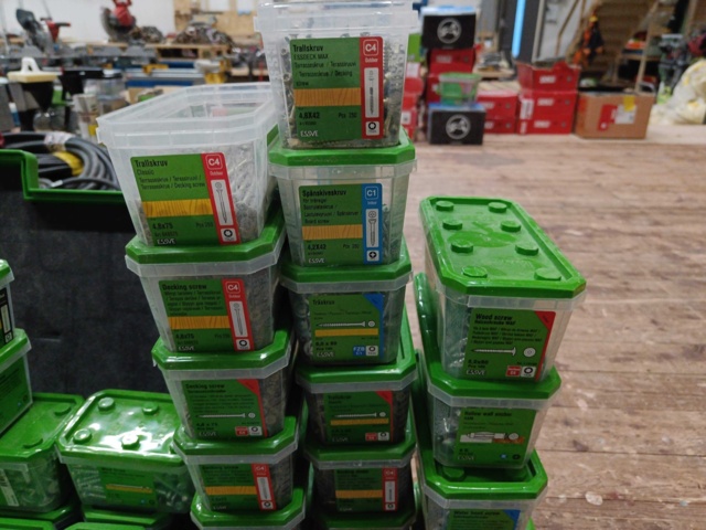 999864-11 Parti med blandad Skruv