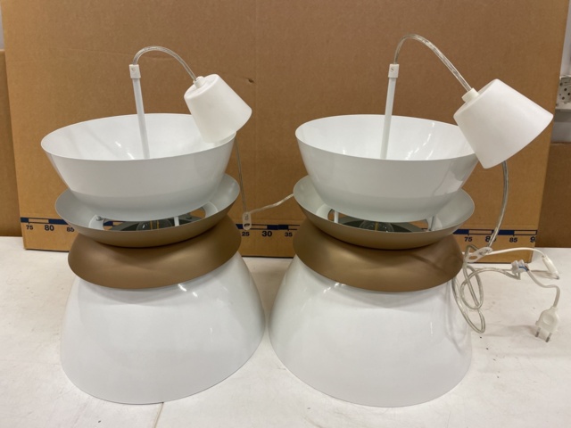 998946-10 Two ceiling lights