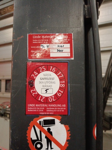 999897-27 Electric truck Linde E20P -2004