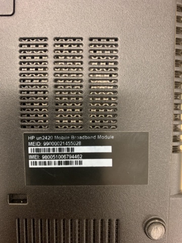 881122-8 HP Elitebook 8540w