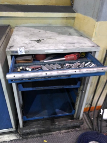 1114874-2 Metallinen rulokaappi x 2 - Ei pohjahintaa