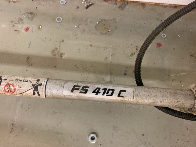 1035359-5 Stihl FS 410 C clearing saw / grass trimmer with protective equipment