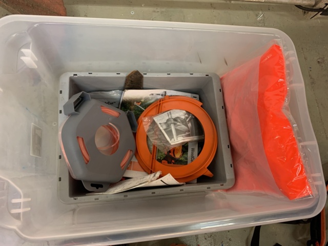 1035359-8 Stihl FS 410 C clearing saw / grass trimmer with protective equipment