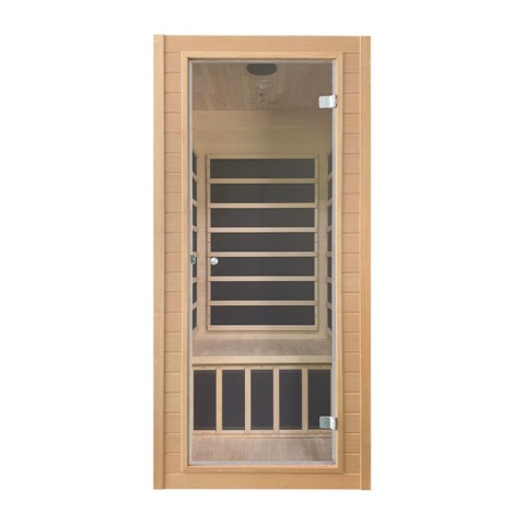 1114989-1 Harmony flexible IR sauna for one person in Hemlock wood
