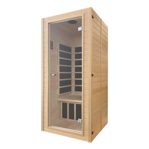 1114989-5 Harmony flexible IR sauna for one person in Hemlock wood