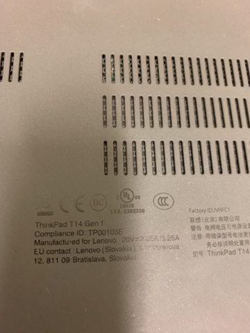 1115045-8 Lenovo Thinkpad P14
