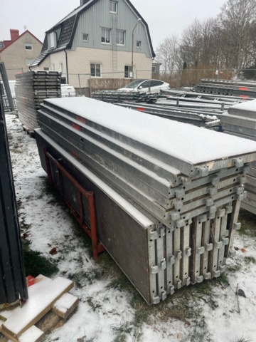 1048192-8 Scaffolding Layher approx. 1000 square meters